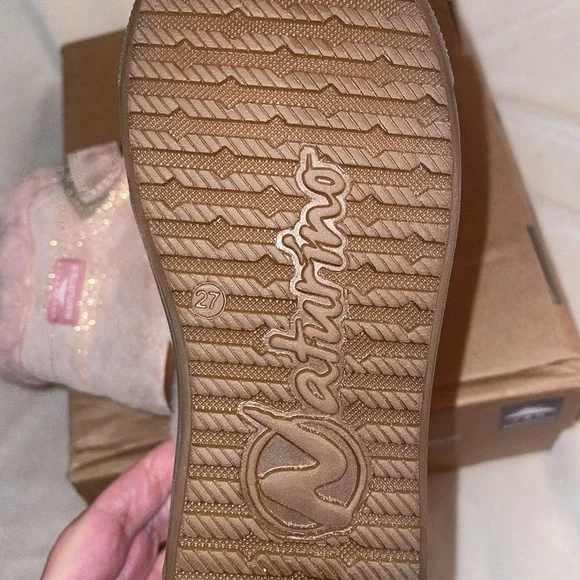 NWT NATURINO DELLEN VL Glittery suede boots in Lilac - Picture 16 of 16